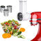 Pour KitchenAid 4.5QT/5QT mélangeur vertical trancheuse et râpe à légumes de cuisine (KA-006)